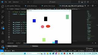 Collisions & Sprites in Python Pygame