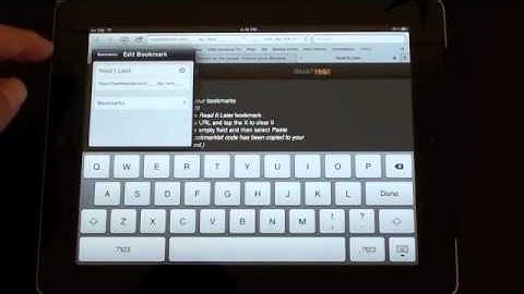 Read it Later Part 1 Set Up