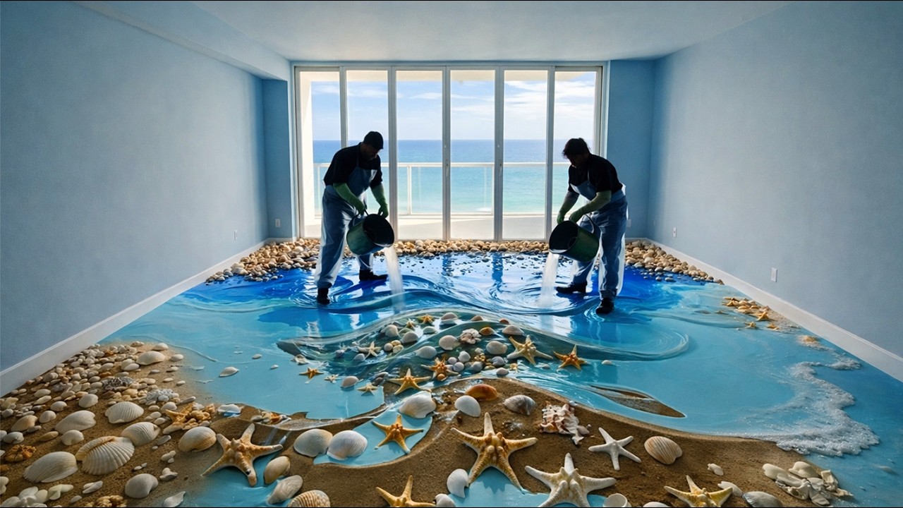 Deep Space Architecture The Most Insane 3D Galaxy Floor