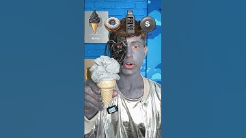 SILVER ROBOT FOOD EVIL ASMR 😈🤖