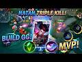 Natan💥 Build GG Rahasia, Damage Gila &amp; MVP Auto Win — Cocok Buat Push Rank &amp; Naik Tier Cepat! 🏅🔥