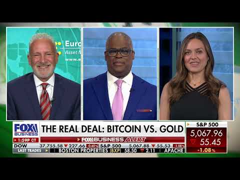 Gold Pumps as Bitcoin Dumps