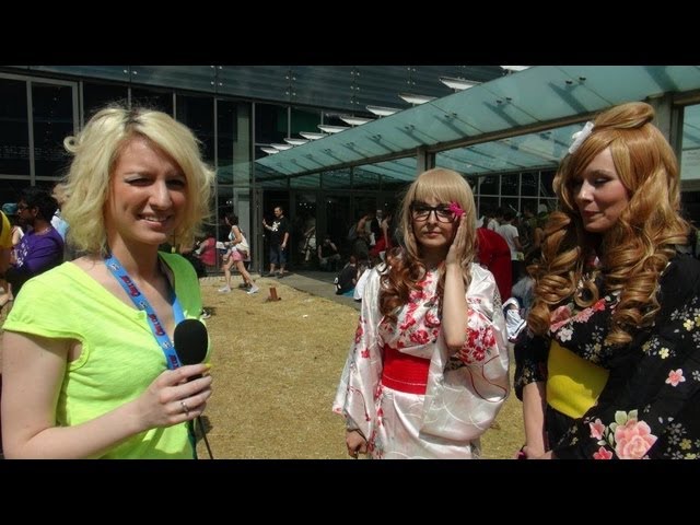 日本大好き 可愛いフランス人アナと回るjapan Expo13の世界 後編 Report Part 2 Feat Kawaii French Reporter Youtube