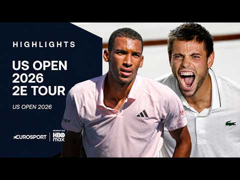 US OPEN 2026 : Auger-Aliassime prend la porte, les Français Gea et Bonzi HÉROÏQUES… Les résumés