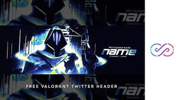Valorant Twitter Header Template [FREE Download] - Photoshop CC2021