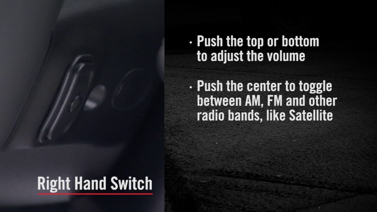 Steering Wheel Audio Controls Steering wheel switch for volume and