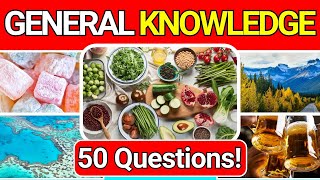 General Knowledge Quiz Trivia 49 | Can You Answer All 50 Questions Correctly? 2024