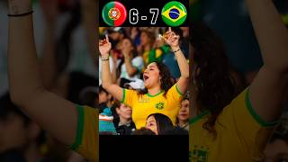 Portugal vs Brazil World Cup 2026 Match Imaginary 💥 Ronaldo X Neymar Jr 😱🔥#football #cr7
