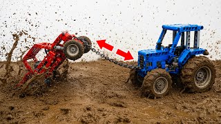 Crazy LEGO Technic Cars Battle on Dirt Mud Terrain | Smart Lego
