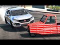 High Speed Street Racing Crashes #32 - BeamNG Drive | CRASHdriven