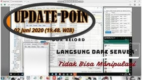 Update Perolehan Poin Per Tanggal 02 Juni 2020