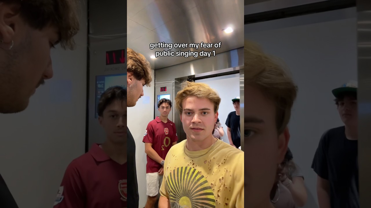 Getting over my fear of public singing