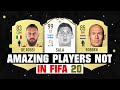 FIFA 20 | PLAYERS NOT IN FIFA 20 ULTIMATE TEAM! 😭💔| FT. SALA, DE ROSSI, ROBBEN... etc