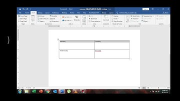 Merging And Splitting Cells, Deleting Table in MS-Word...