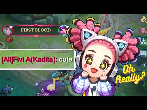 This Enemy Fish Lady Got Firstblood On Me And Called Me Cute | Lylia Mobile Legends @ShinmenTakezo