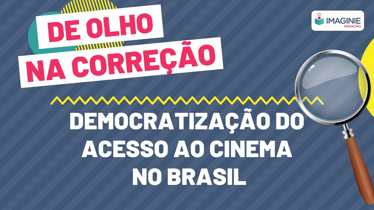 REDAÇÃO NOTA MIL CORRIGIDA: Democratização do acesso ao cinema no ...