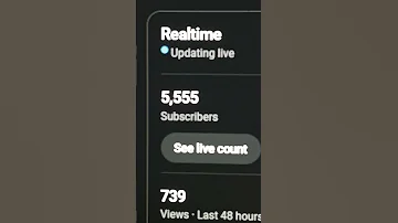 5555 Subs What A Cool Number 