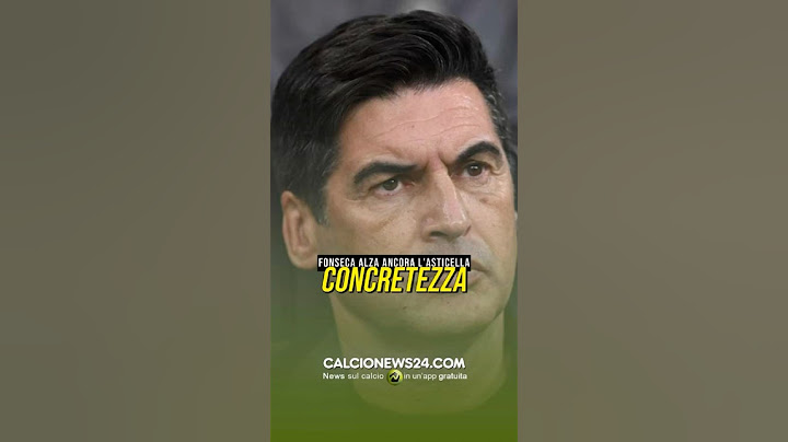 🔴⚫️ FONSECA SOGNA LE FANTASTICHE OTTO DELLA CHAMPIONS #milan #calcionews24