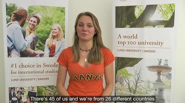 Why Study a Master’s degree at Lund University?