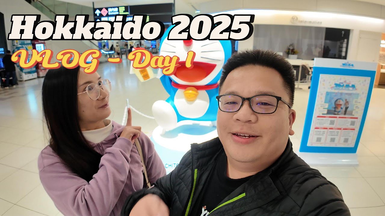 Hokkaido Winter Adventure: Day 1 | Japan 2025 Vlog