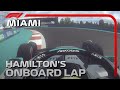 F1 2022 MiamiGP Hamilton's Onboard Assettocorsa Miami International Autodrome