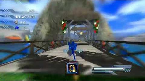 Sonic 06: Wave Ocean (Sonic) Speedrun 1