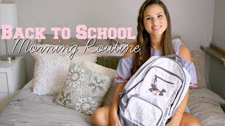 Back to School Morning Routine 2017!