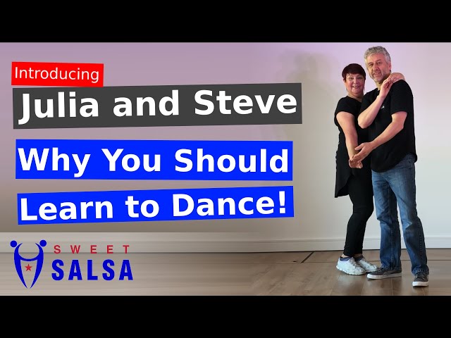 Julia and Steve form Sweet Salsa in the United Kingdom in conversation about salsa classes, parties, learning and making