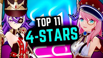 The Top 11 Four Stars in Genshin Impact