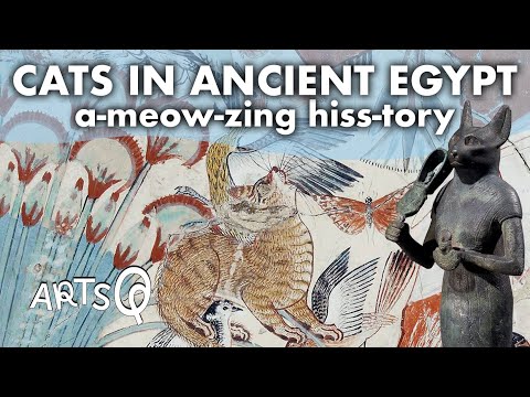 A-meow-zing hiss-tory, cats in ancient Egypt