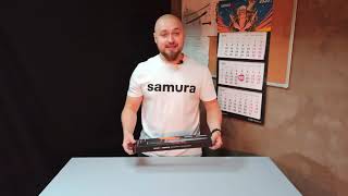 Нож для нарезки (слайсер) Samura Damascus