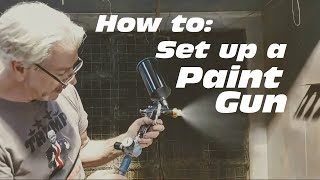 How To Properly Set Up A Paint Gun