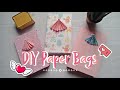 How to make DIY Paper Bags 📏✂🔰 ( Aesthetic Vlog)  PH