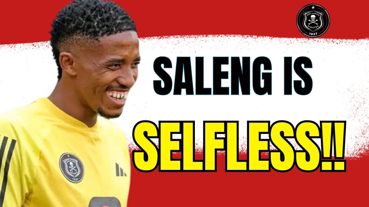 Orlando Pirates Star SALENG Returns & Makes IMMEDIATE Impact As Club  Qualifies For Champions League