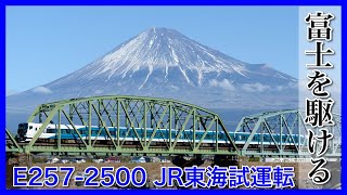 【E257×富士山】“修善寺踊り子”2500番台 JR東海管内・静岡エリアで試運転