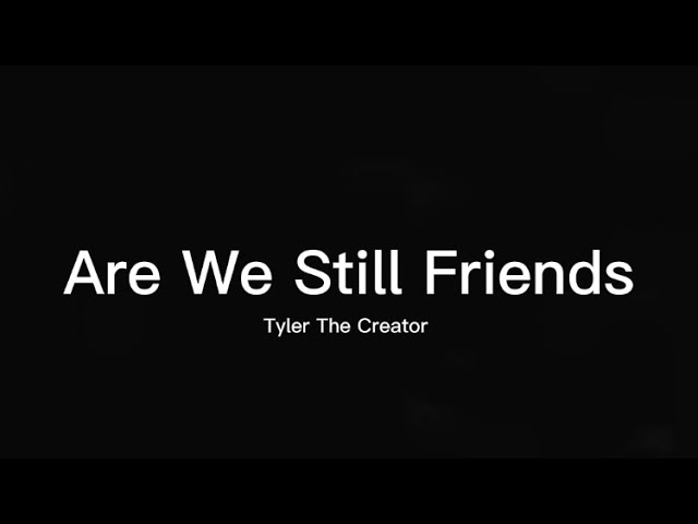 Tyler, The Creator – BEST INTEREST Lyrics