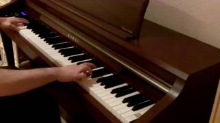 Aquatic Ambiance (Donkey Kong Country) on piano chords