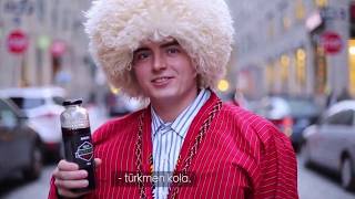 Türkmen Coca Cola. New York Reklama Turkmen Prikol
