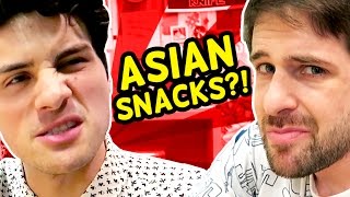ASIAN SNACKS FOOD TEST!