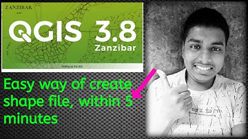 How to Create #shape file in a #geo-referencing map by QGIS Software