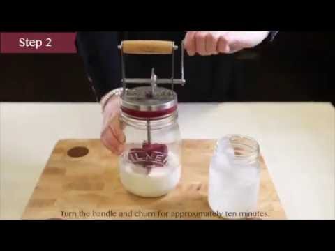 Handheld Butter Churn  Mason Jar Butter Churner