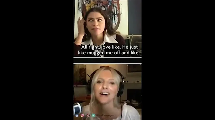 Zendaya trying her British accent