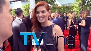 Emmys 2014: Debra Messing Interview - TVLine