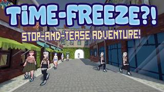 Itch.io - Time-Freeze Stop And Tease Adventure - Gameplayno Commentary
