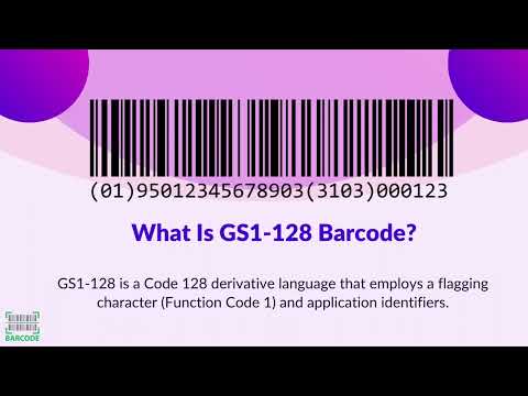 How To Generate GS1-128 Barcode?