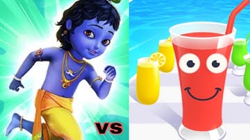 Little Krishna VSjuice run 😭😭😭2025 Gameplay Android, ios Part 79