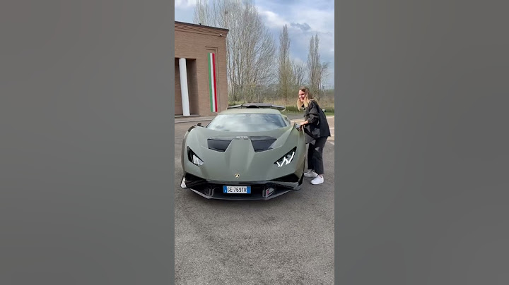 Watch till the end! 👀 Lamborghini Huracán STO | cofango | #shorts | jessicarmaniac | luxury car