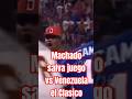 Machado el mejor, atrapada vs Venezuela.