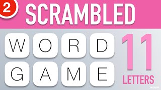 Scrambled Word Games Vol. 2 - Guess the Word Game (11 Letter Words) screenshot 4