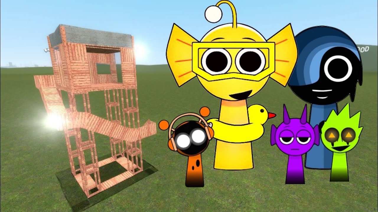 Incredibox Sprunki Vs Towers In Garry's Mod